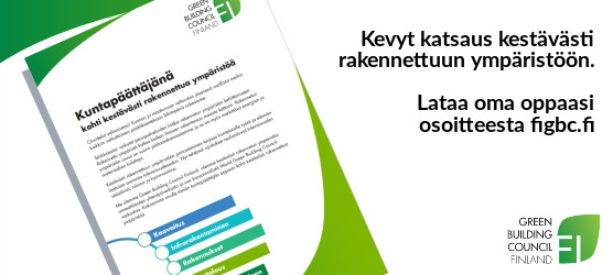 Green Building Council Finland: Kuntapäättäjänä kohti kestävästi rakennettua ympäristöä